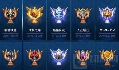 王者荣耀成就系统奖励一览