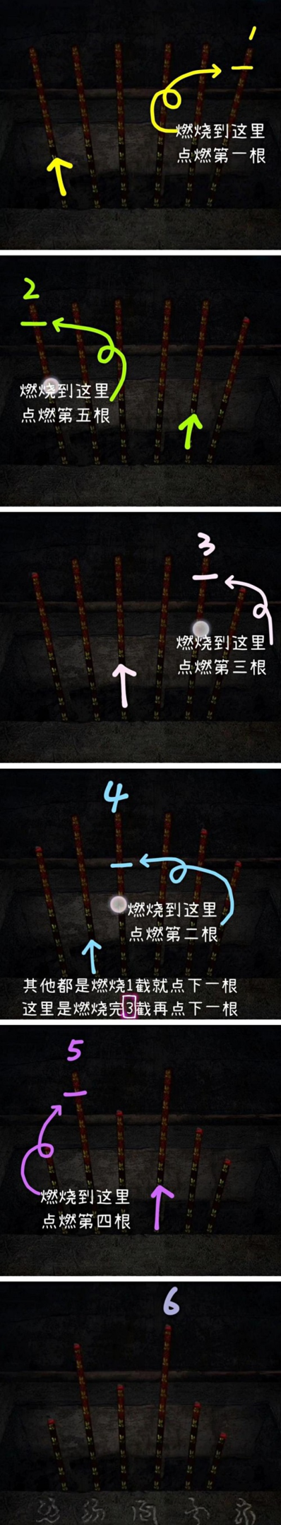 纸嫁衣点香