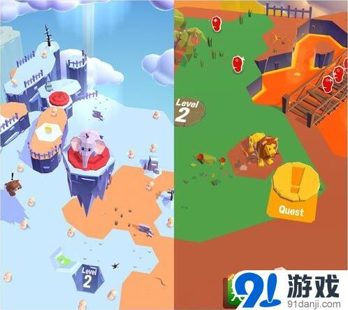 划动浮空岛创新操控机制游戏攻略