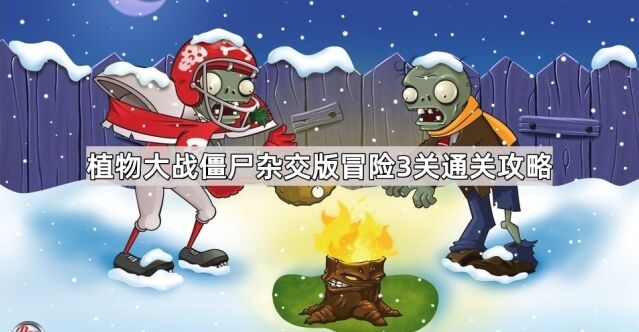 植物大战僵尸杂交版冒险3关攻略大全