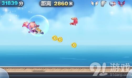 《天天酷跑》滑翔技巧总结 点滑翻身配合方法