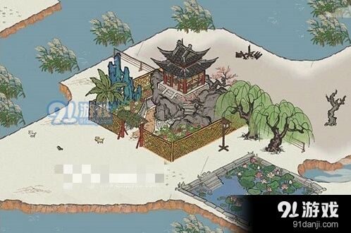 江南百景图牡丹亭放置位置建议