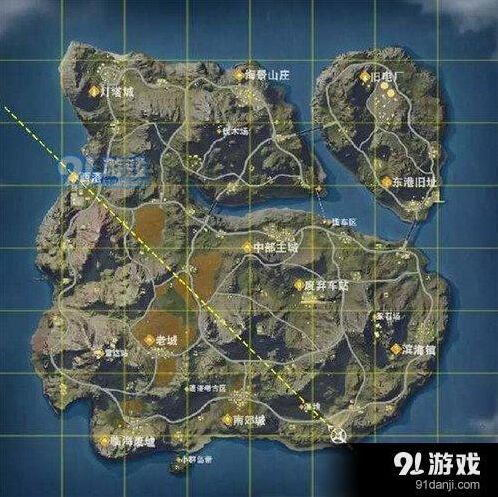 荒野行动直升机航线怎么看 新手教程
