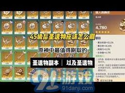 原神圣遗物刷取完整攻略指南