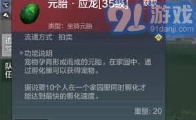 妄想山海应龙捕捉与养成全面攻略