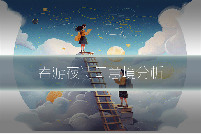 春游夜诗句意境分析