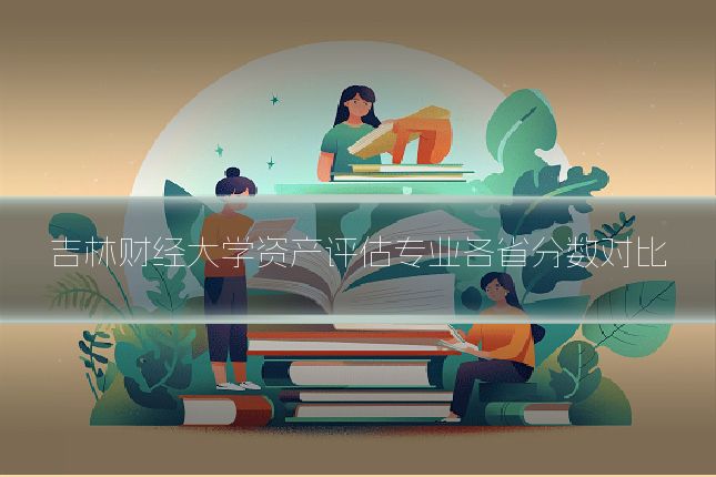吉林财经大学资产评估专业各省分数对比