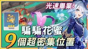 原神原素花蜜采集位置推荐