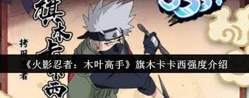 火影忍者木叶高手卡卡西技能盘点
