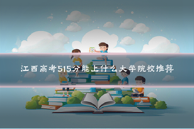 江西高考515分能上什么大学院校推荐
