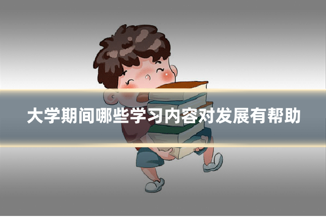 大学期间哪些学习内容对发展有帮助